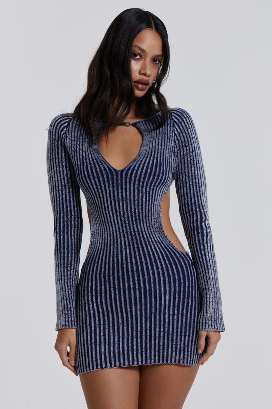 Jaded London Tribeca Backless Mini Dress | Knitwear