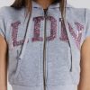 Jaded London Landmark Sequin Zip Up | Hoodies & Sweatshirts