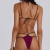 Jaded London Luna Metallic Micro Bikini Bottoms | Bikini Bottoms