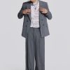 Jaded London Grey Goliath Blazer | Tailoring