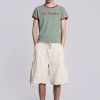 Jaded London Ecru Parachute Cargo Shorts | Shorts & Jorts