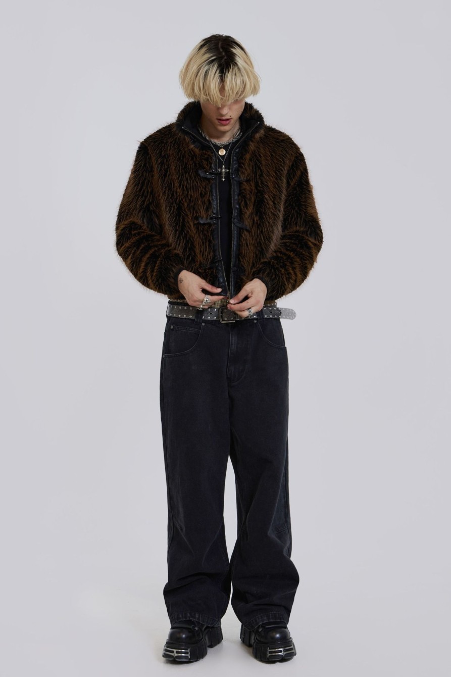 Jaded London Mendoza Faux Fur Jacket | Outerwear