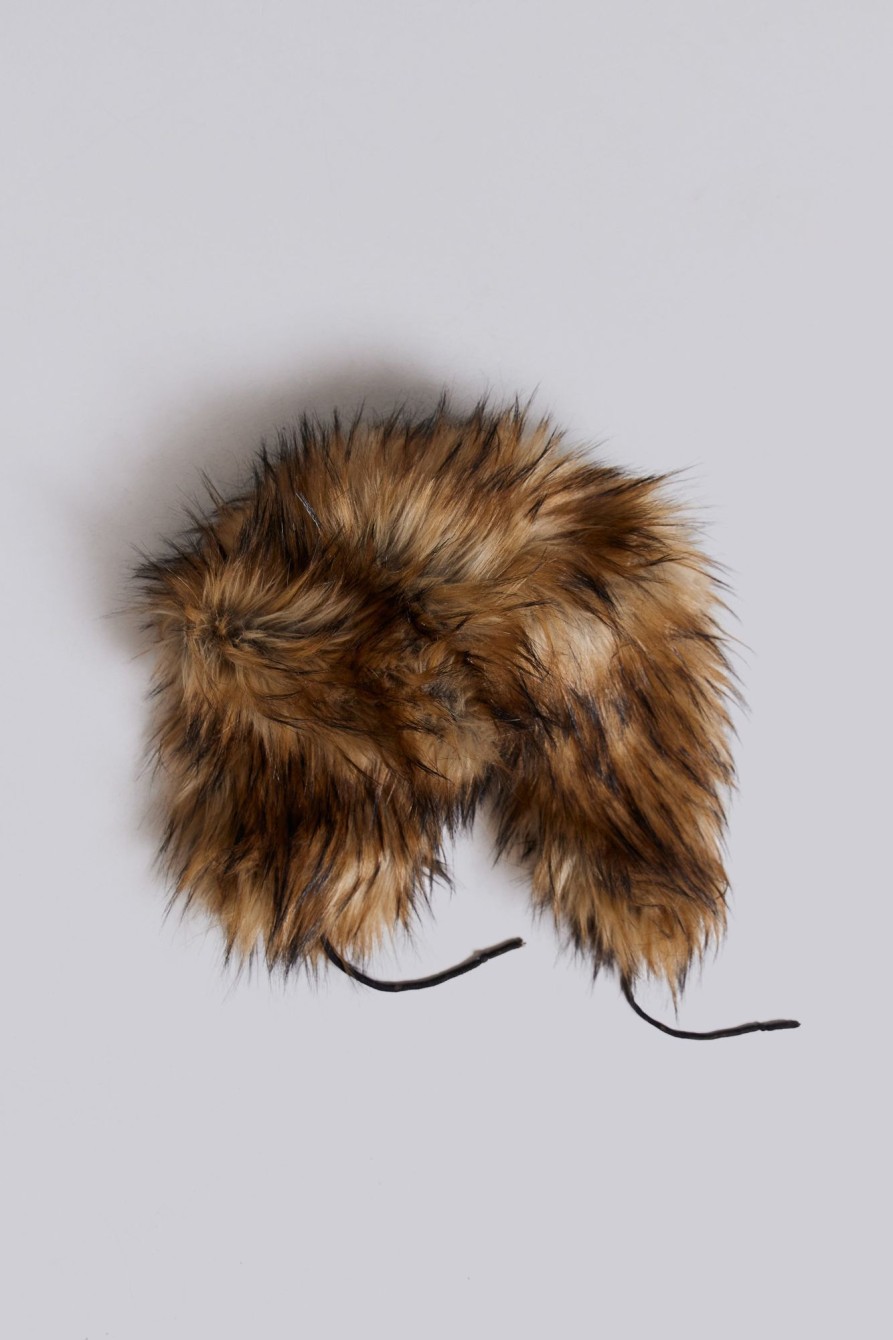 Jaded London Blonde Fur Trapper | Accessories