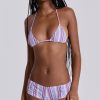 Jaded London Suit U0026 Tie Triangle Bikini Top | Beach Co-Ords