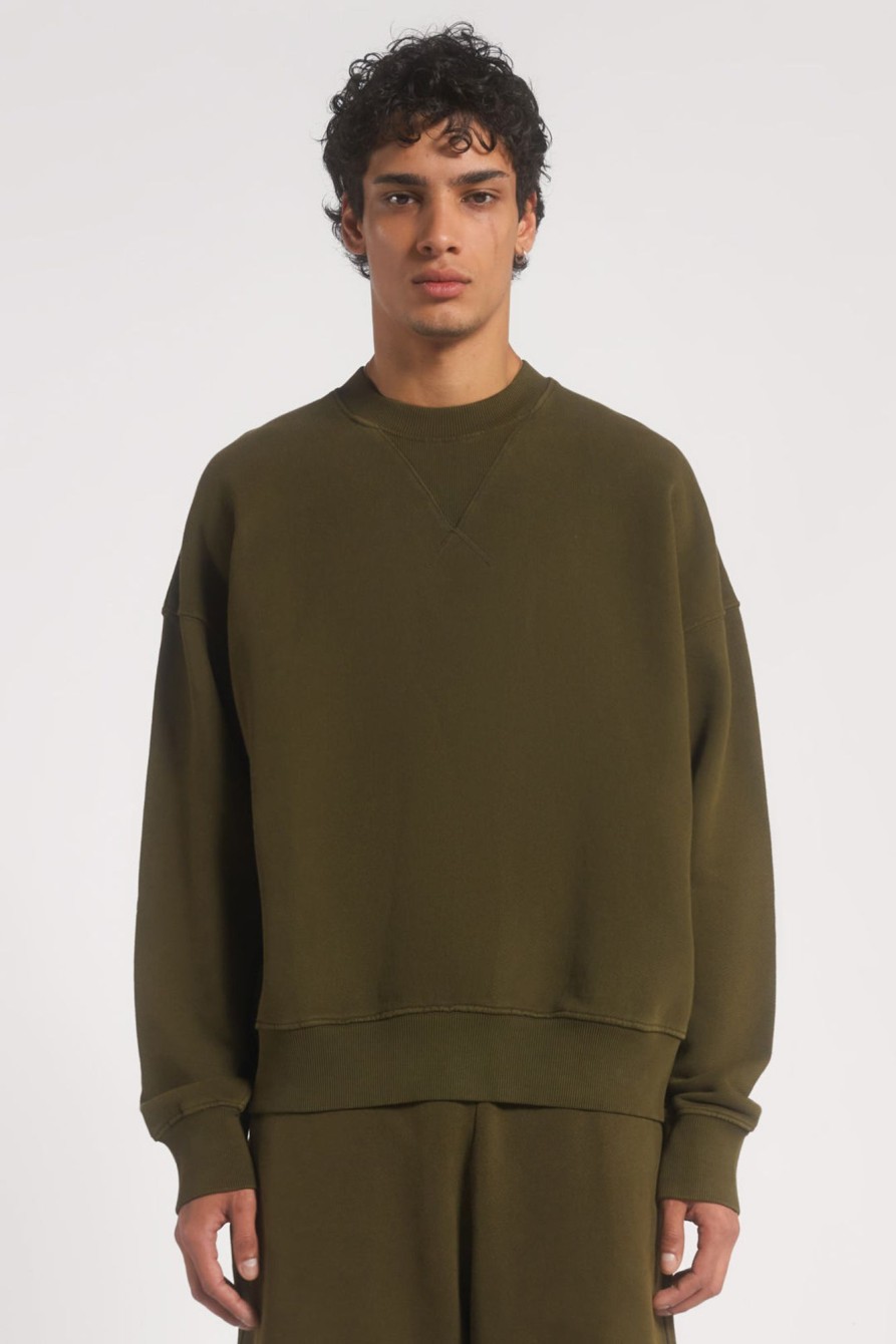 Jaded London Ntrls Moss Crew Neck Sweatshirt | Basics